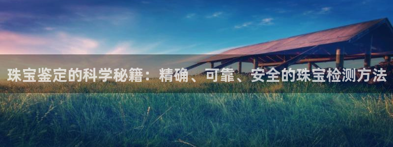 腾耀3娱乐众推8 28：珠宝鉴定的科学秘籍：精确、可靠、安全